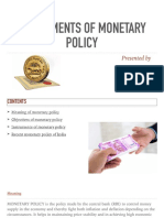 Instruments of Monetary Policy