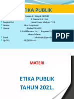 ETIKA PUBLIK