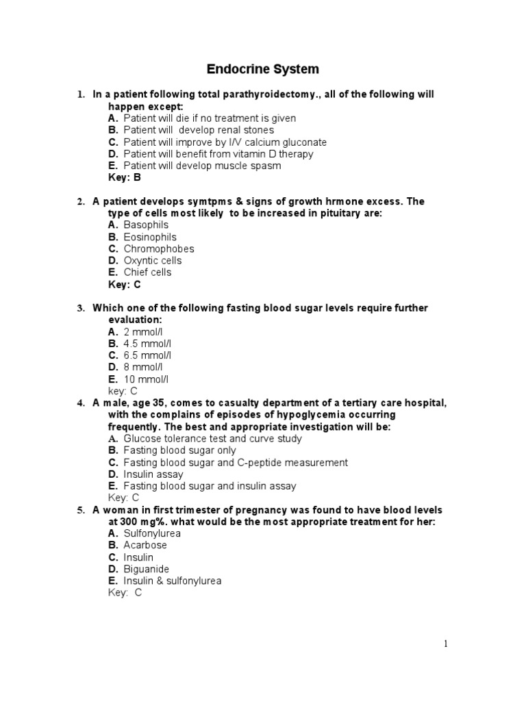 Endocrine System Disorders and Treatments | PDF | Adrenal Gland | Cortisol
