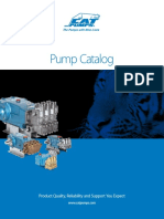 Pump Catalog: Product Quality, Reliability and Support You Expect