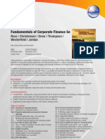 Fundamentals of Corporate Finance 5e: Ross - Christensen - Drew - Thompson - Westerfield - Jordan
