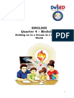 English Quarter 4 - Module 1:: Holding On To A Dream in A Changing World