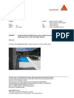 Sika - Sikagard Pool Coat - Premaz Za Bazene I Fontane - Tehnologija 2018.