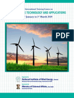 National Institute of Wind Energy,: Organized by