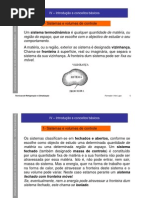 Termodinâmica aplicada - comportamento dos gases