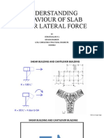 Understanding Lateral Behavior of Concrete Slabs