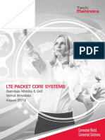 Lte Packet Core Systems: Seamless Mobility & Qos Venkat Annadata August 2013