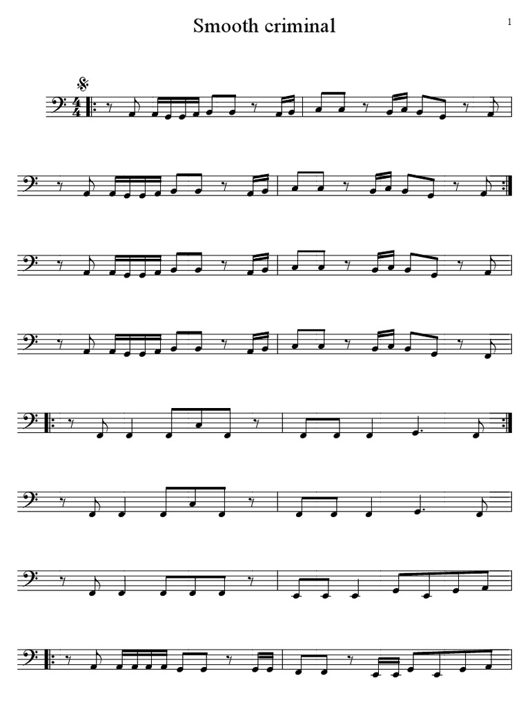 smooth-criminal-bass-pdf