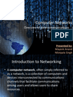 Computer Networks: Overview of Data Communications and Networking
