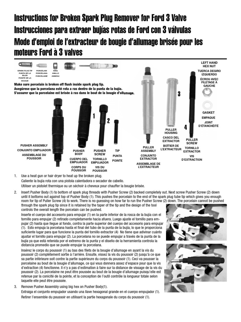 LISLE spark plug removal tool 65600 Tecnología de vehículos
