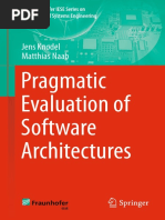 Pragmatic Evaluation of Software Architectures: Jens Knodel Matthias Naab