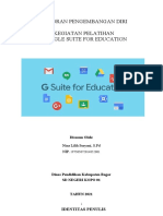 Laporan Pelatihan Google Suite For Education (GSE) - Nina