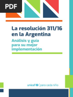 La Resolución 311-16 en La Argentina