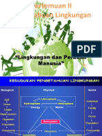 Materi II Pengetahuan Lingkungan