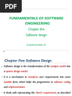 SE Chapter 5 - Software Design