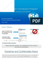 Presentation For June 21 Cisco Jabber Product Release and Roadmap
