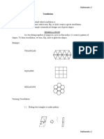 Tessellation Objectives:: Mathematics 3