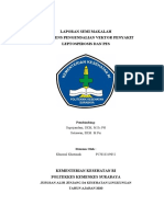 Laporan Semi Makalah Surveilens Pengendalian Vektor Penyakit Leptospirosis Dan Pes