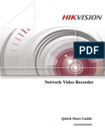 Quick Start Guide of Network Video Recorder - 76 77 86-E Series