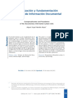 Conceptualización del Sistema de Información Documental