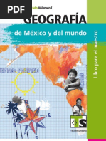 Libro para El Maestro de Telesecundariaa Geografía de México y El Mundo Vol. I