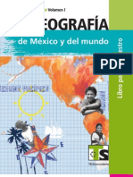 Libro para el Maestro de Telesecundariaa Geografía de México y el Mundo Vol. I