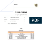 LAW Curiculum L.B 5 Years