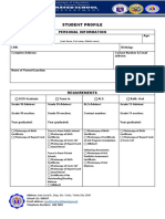 Student Profile