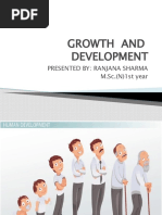 GROWTH  AND  DEVELOPMENT PPT