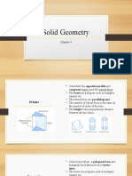 Solid Geometry Shapes: Prisms, Pyramids, Cylinders, Cones and Spheres