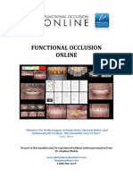 Functional Occlusion Online Manual