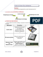 Structure de Base D Un Ordinateur