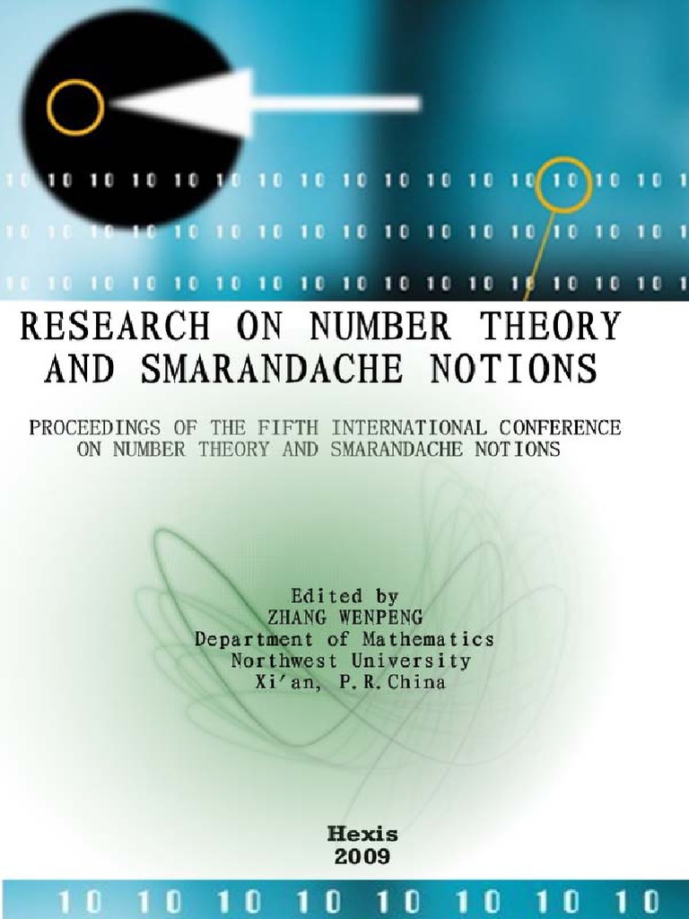 International Conference On Number Theory and Smarandache