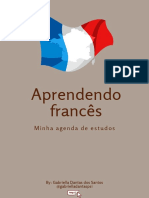 Aprendendo francês - Agenda de estudos (1)