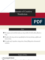 Elements of Creative Nonfiction