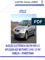 Fiat Stilo 8V e 16V Sistema de I - E - HSFI 2