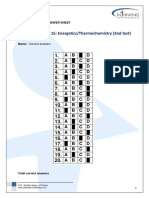 HL Topic 5 & 15: Energetics/Thermochemistry (2nd Test)