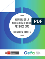 Manual de La Aplicación Reporta Residuos Municipalidades