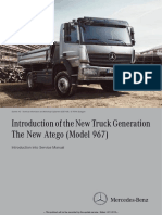 MERCEDES BENZ New Atego Introduction Into Service Manual