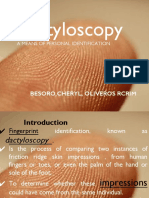 Dactyloscopy: Besoro, Cheryl, Oliveros Rcrim