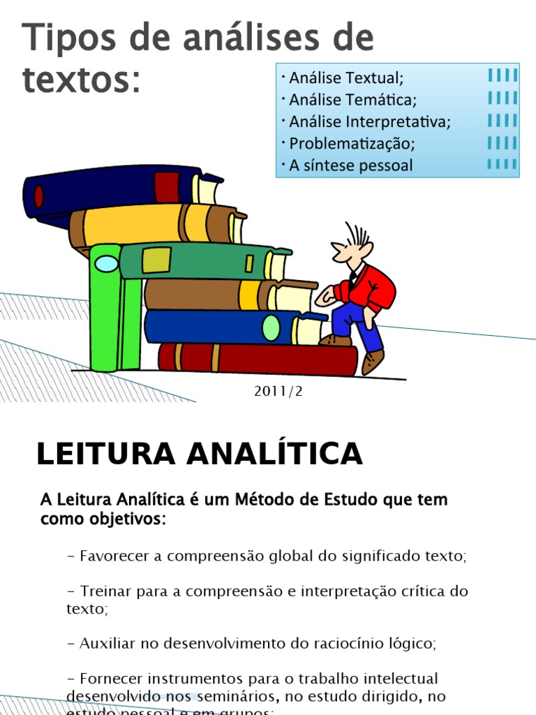 Analise de Textos | PDF