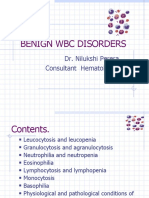 Benign WBC Disorders: Dr. Nilukshi Perera Consultant Hematologist