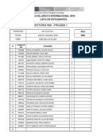 LISTA - Prueba 1 HISTORIA - 02 de Diciembre