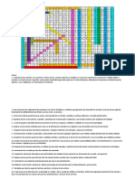 Sopa de Letras y Cuadro Sipnotico