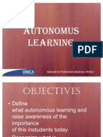 Autonomus Learning