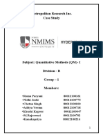 Metropolitan Research Inc. Case Study