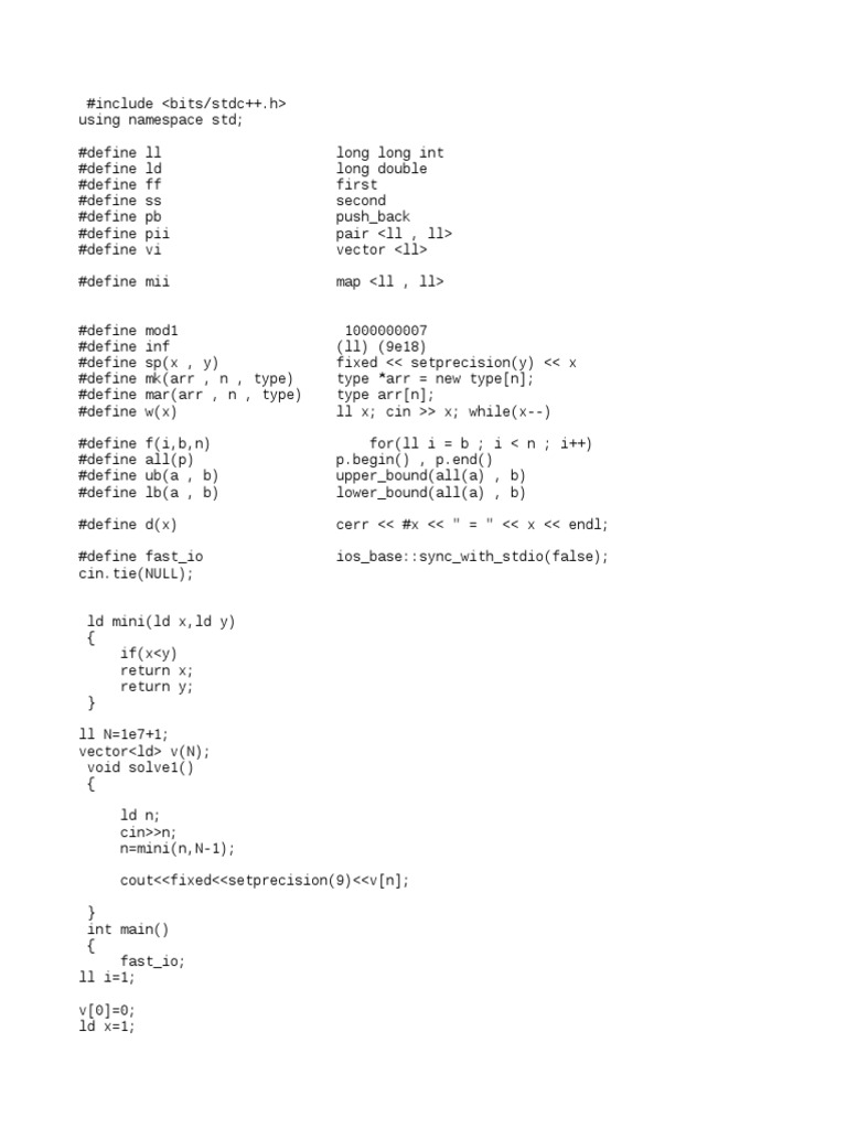 C++ Code for Numerical Computation | PDF | Teaching Methods & Materials ...