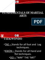 Fundamentals of Martial Arts