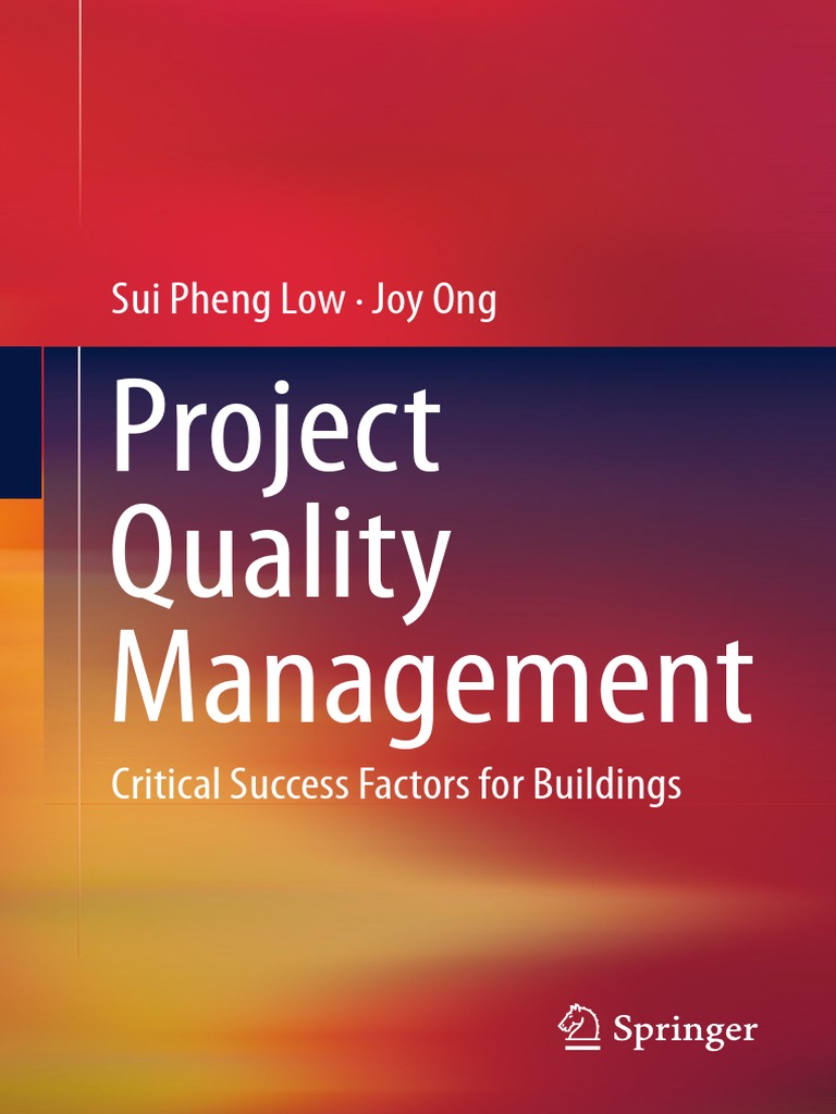Project Quality Management Critical PDF Iso 9000 Quality Management