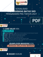 Sosialisasi Kepmenpan Nilai Ambang Batas SKD CPNS 2021 29juli2021